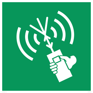 E051 safe condition 2way VHF radio